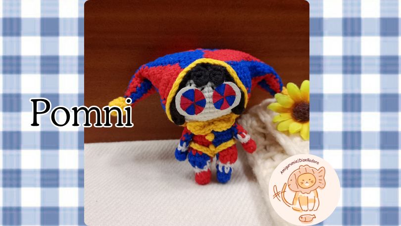 Pomni TADC Patrón PDF Crochet