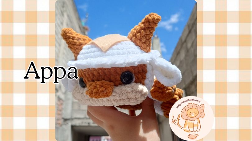 Appa ATLA Patrón PDF Crochet