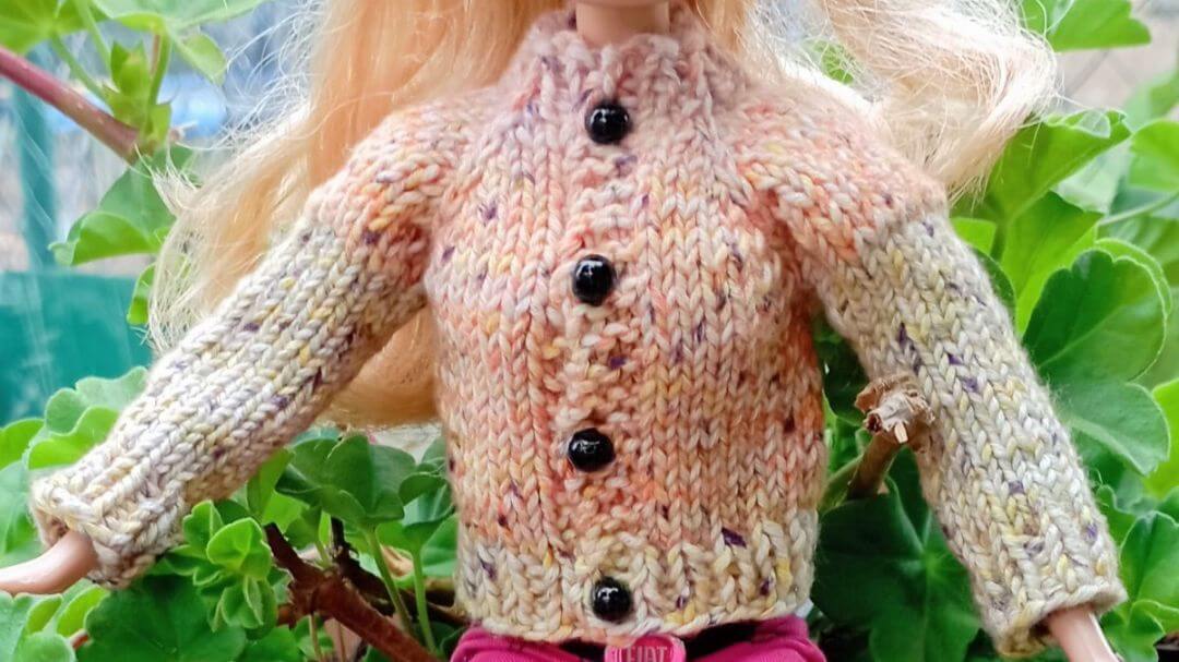 Chaqueta top-down para Barbie