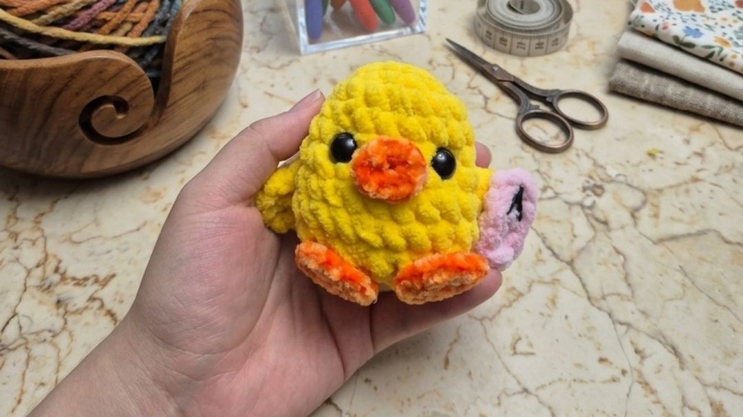 Pollito con chancla 