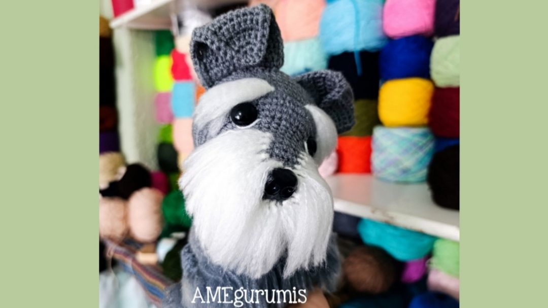 Perro Schnauzer AMEgurumis 