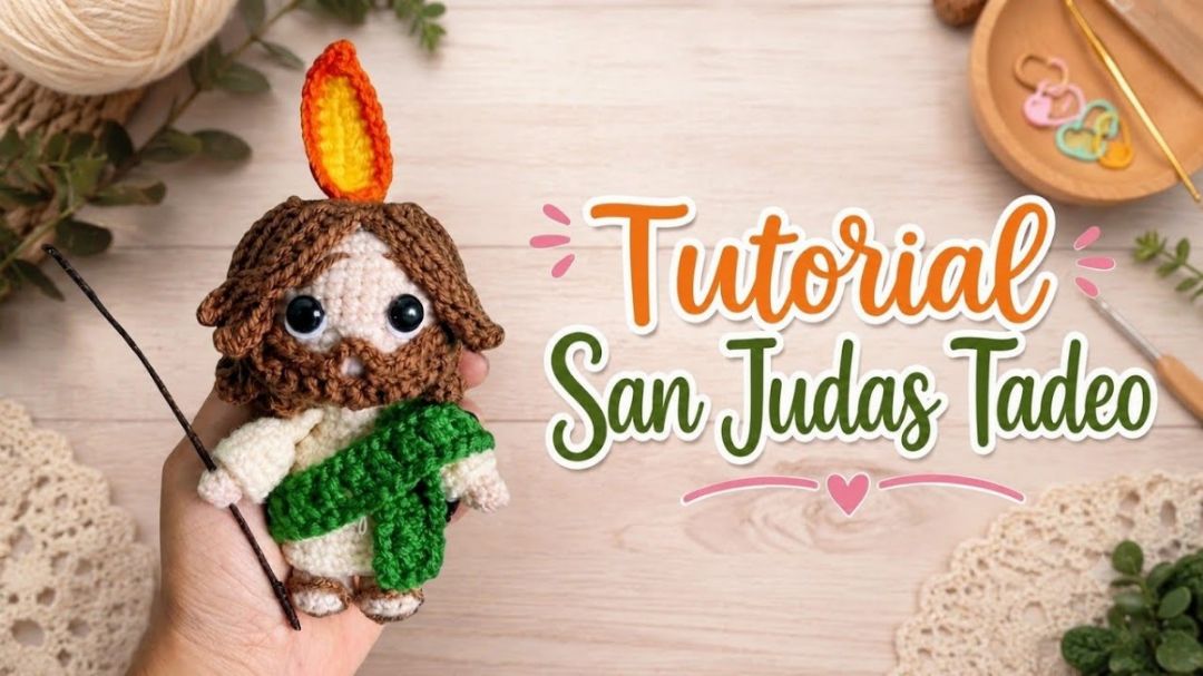 San Judas Tadeo amigurumi