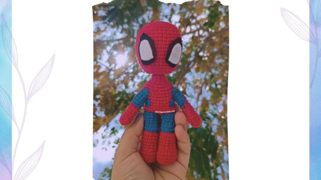 Patrón amigurumi Spidey, PDF