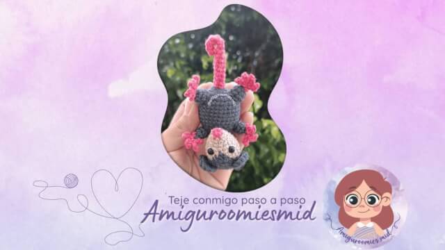 Patrón Tlacuache amigurumi PDF