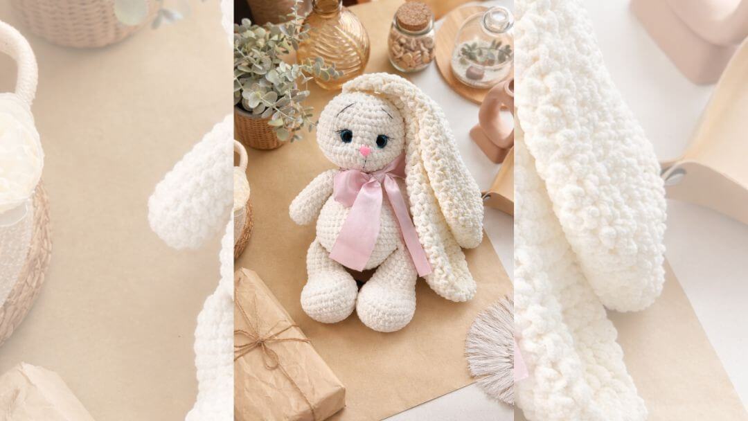 Patrón Coneja chenille