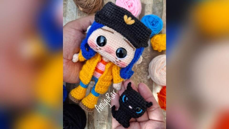 Coraline y gato