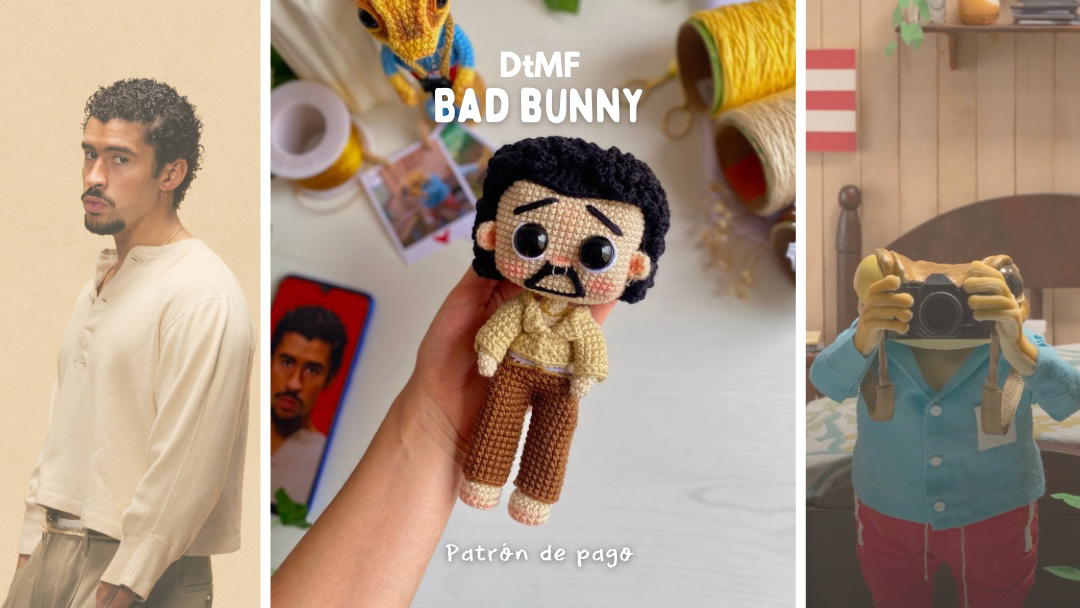 Patrón PDF Bad Bunny