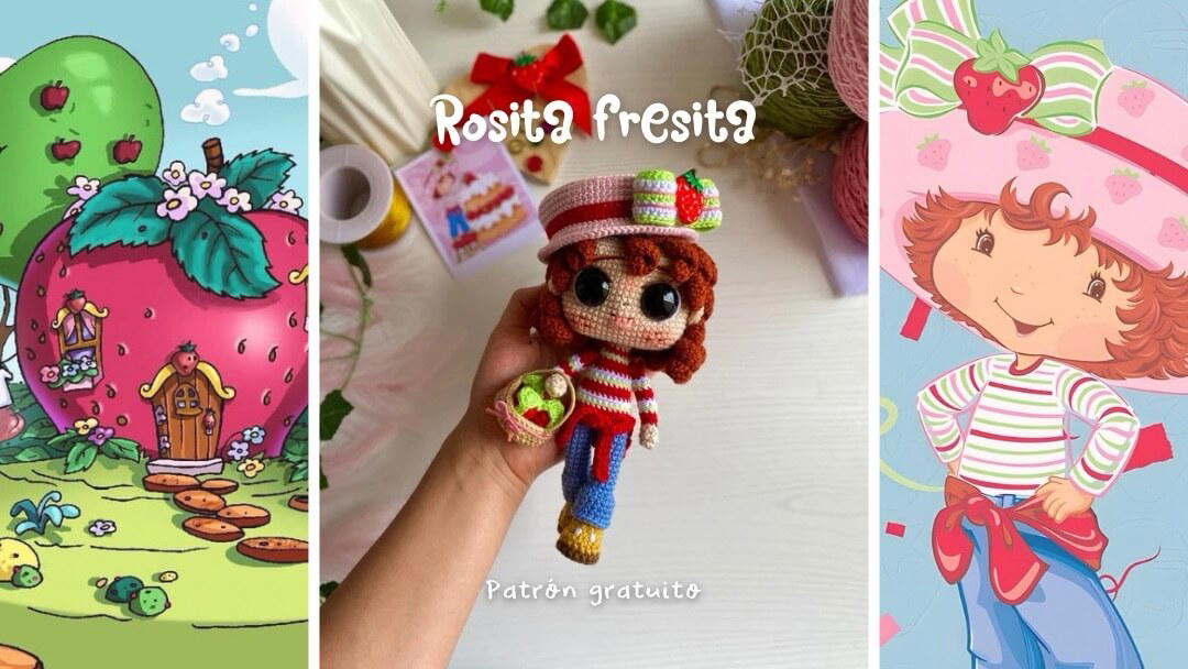 Patrón PDF Rosita Fresita 🎀
