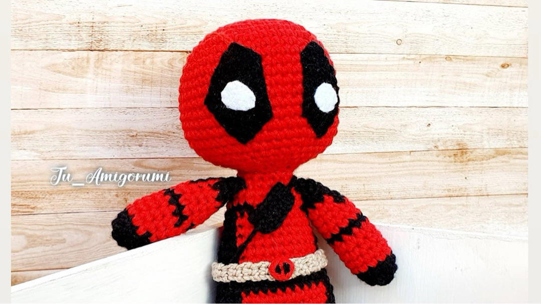 DEADPOOL patrón a crochet