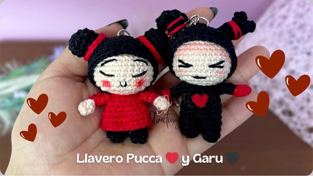 Pucca ❤️ y Garu 🖤