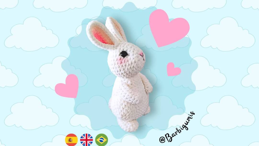 Coelhinho Mochi - Chenille