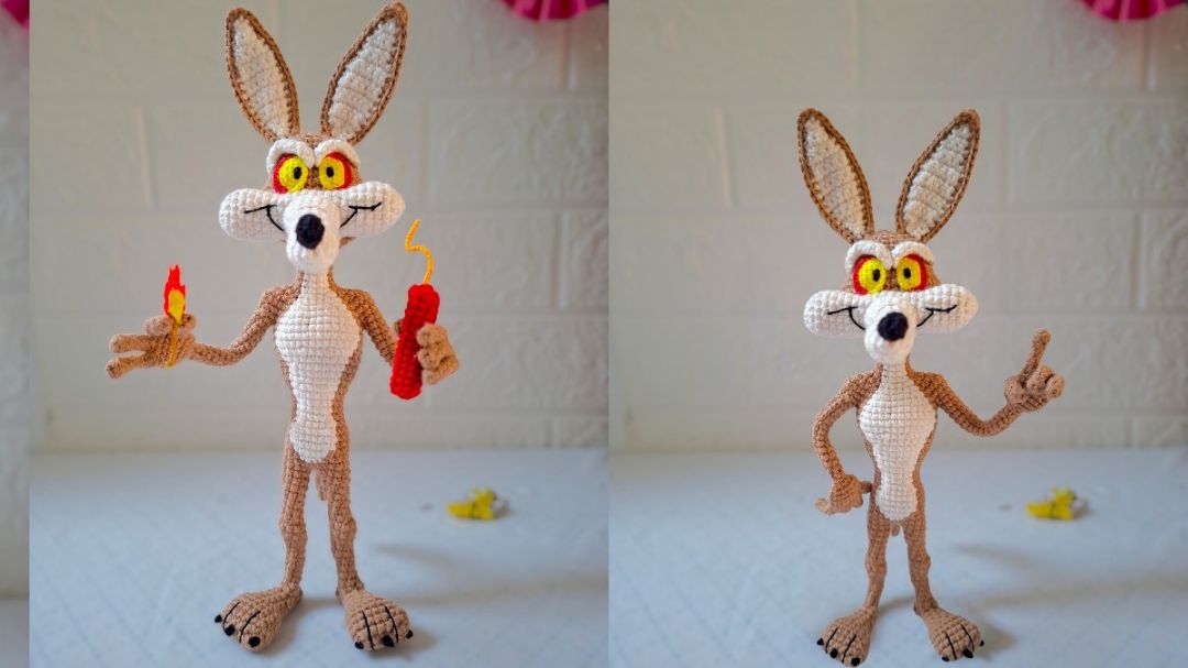 WILE E. COYOTE AMIGURUMI 