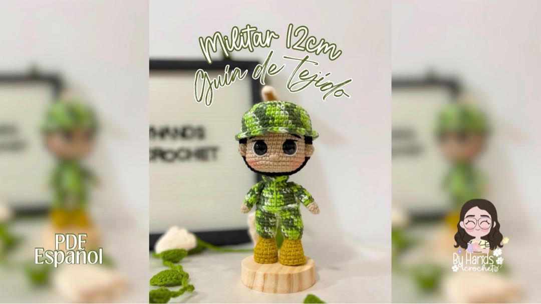 MINI MILITAR 12CM ESP
