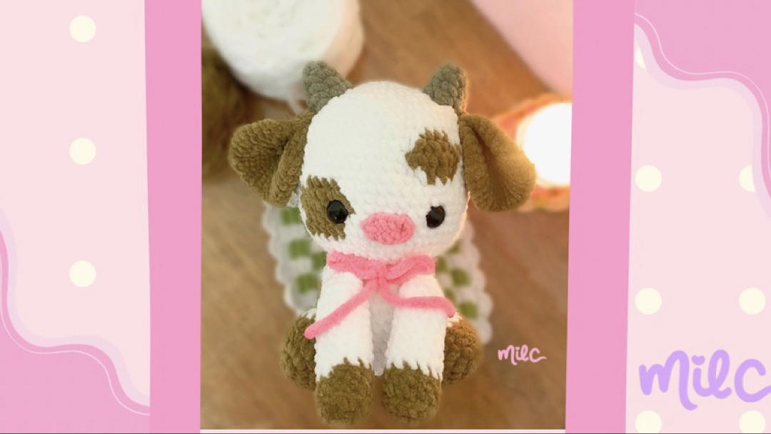 Vaquita coquette | PATRÓN 🐮🎀