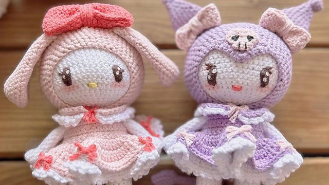 My Melody and kuromi