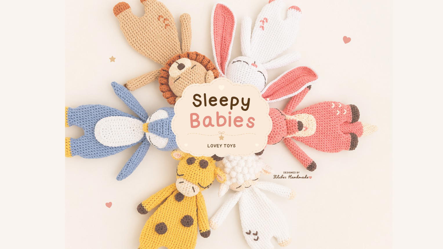 Sleepy baby animals