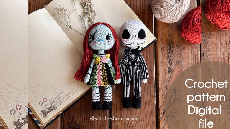 Jack y Sally Amigurumi