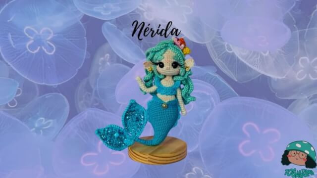 Nérida patrón PDF amigurumi 