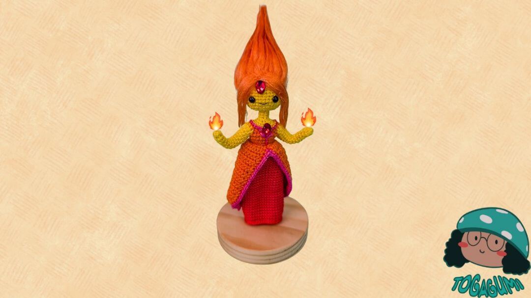 Patrón PDF Princesa Flama