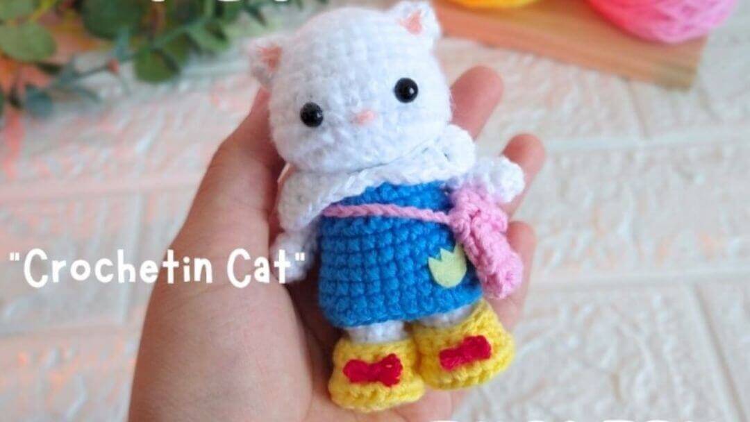 Crochetin Cat | patrón ESP/ENG