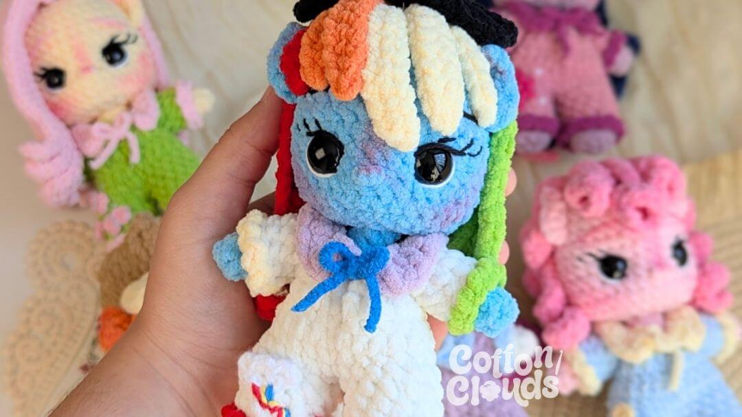 Rainbow Dash en Pijama