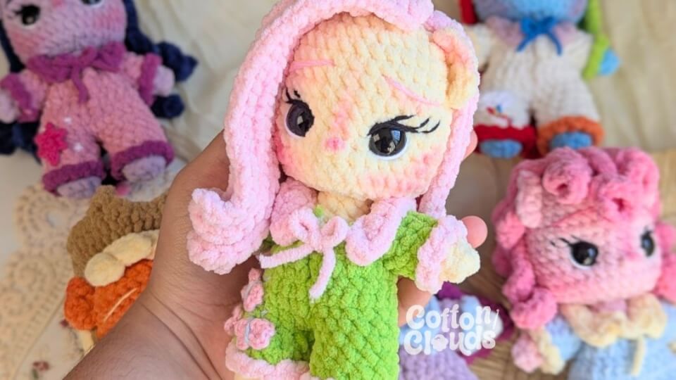 Fluttershy en Pijama