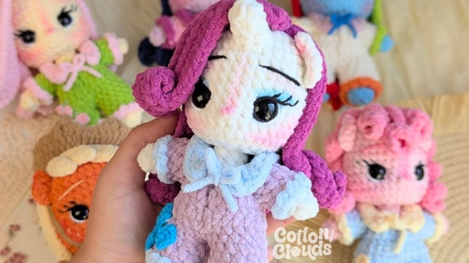 Rarity en Pijama