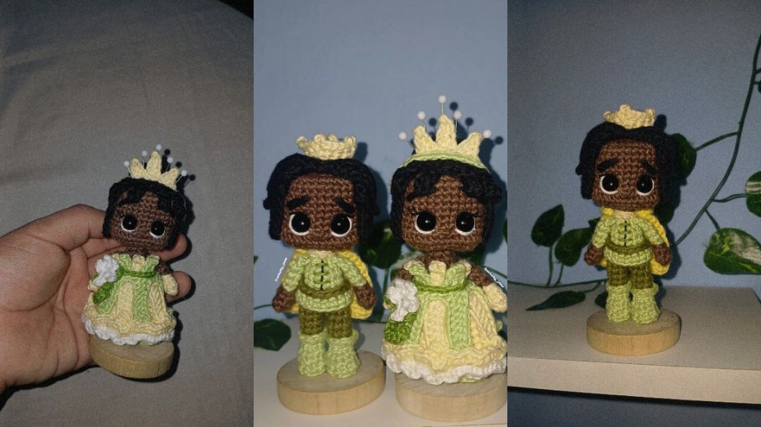 Tiana y naveen 10cm
