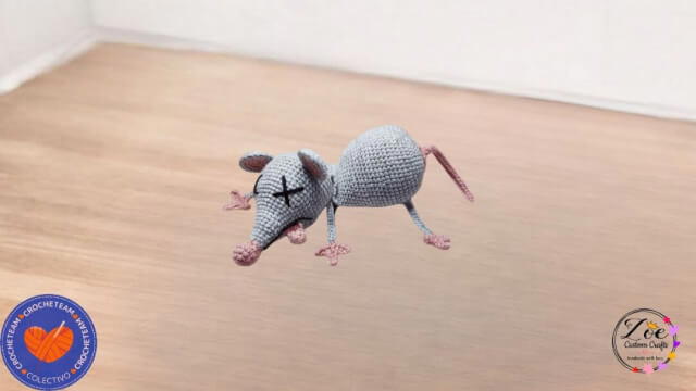 Patrón PDF Ratón para puerta
