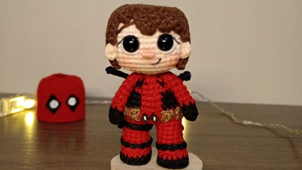 Deadpool Llavero ❤️🖤