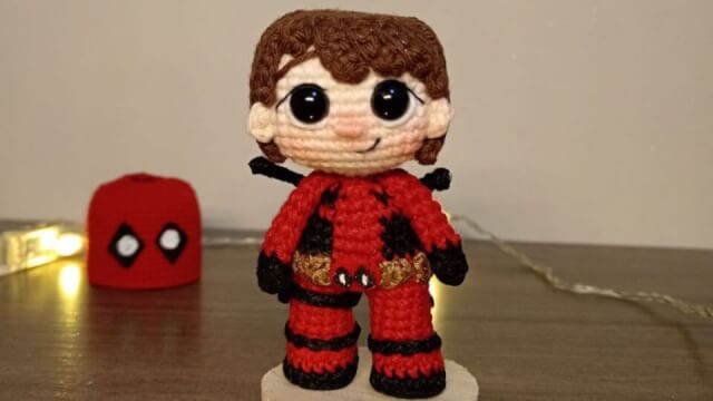 Deadpool Llavero ❤️🖤
