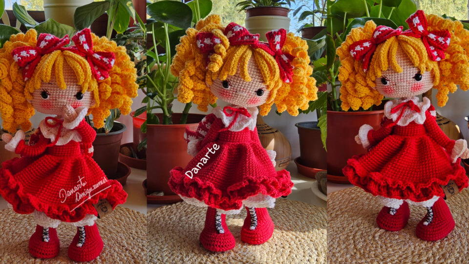 CANDY CANDY (vestido rojo)