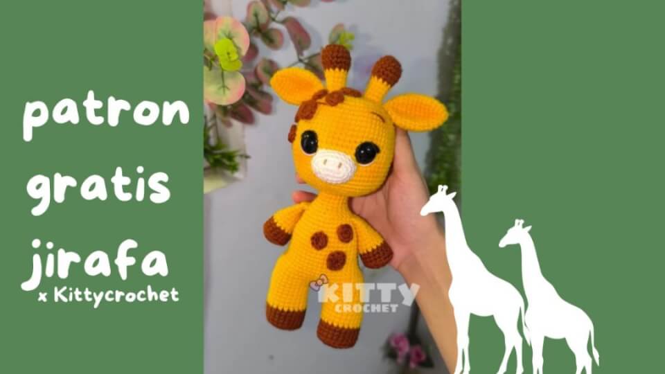 Patron jirafa -kittycrochet