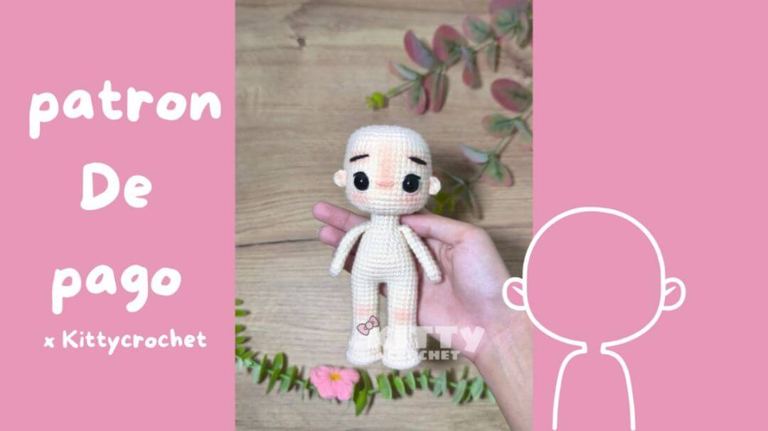 Cuerpo base -kittycrochet