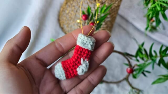 Calcetín navideño