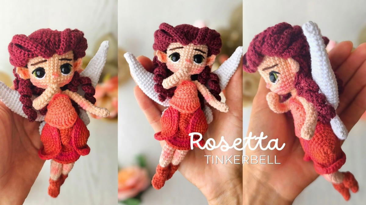 Rosetta TinkerBell- Crochetita