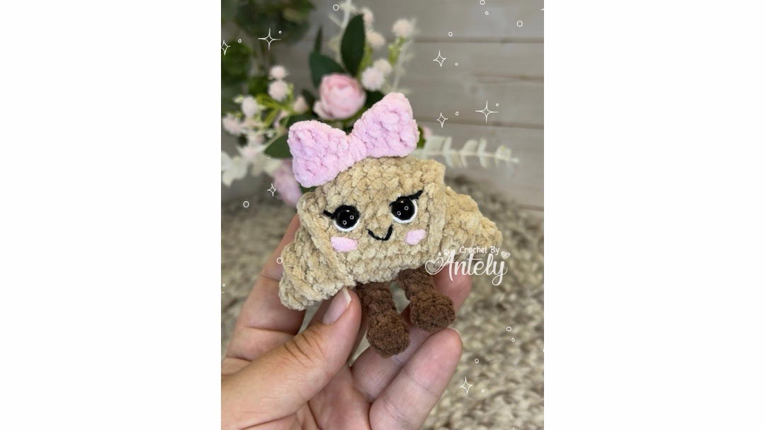 Mini croissant coquette