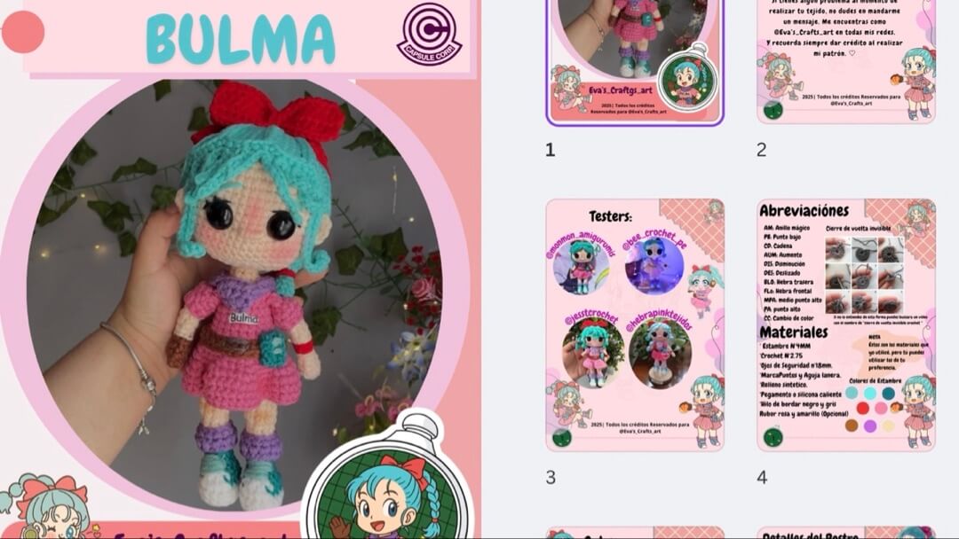 Patron de Bulma