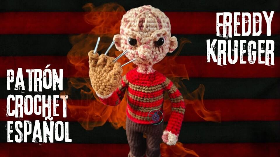 Freddy Krueger crochetESP
