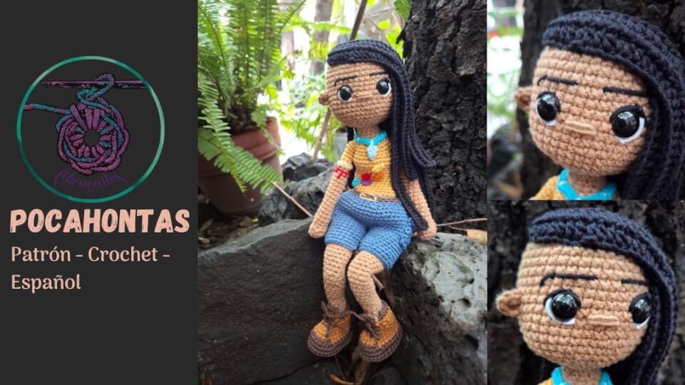 Pocahontas Moderna crochet