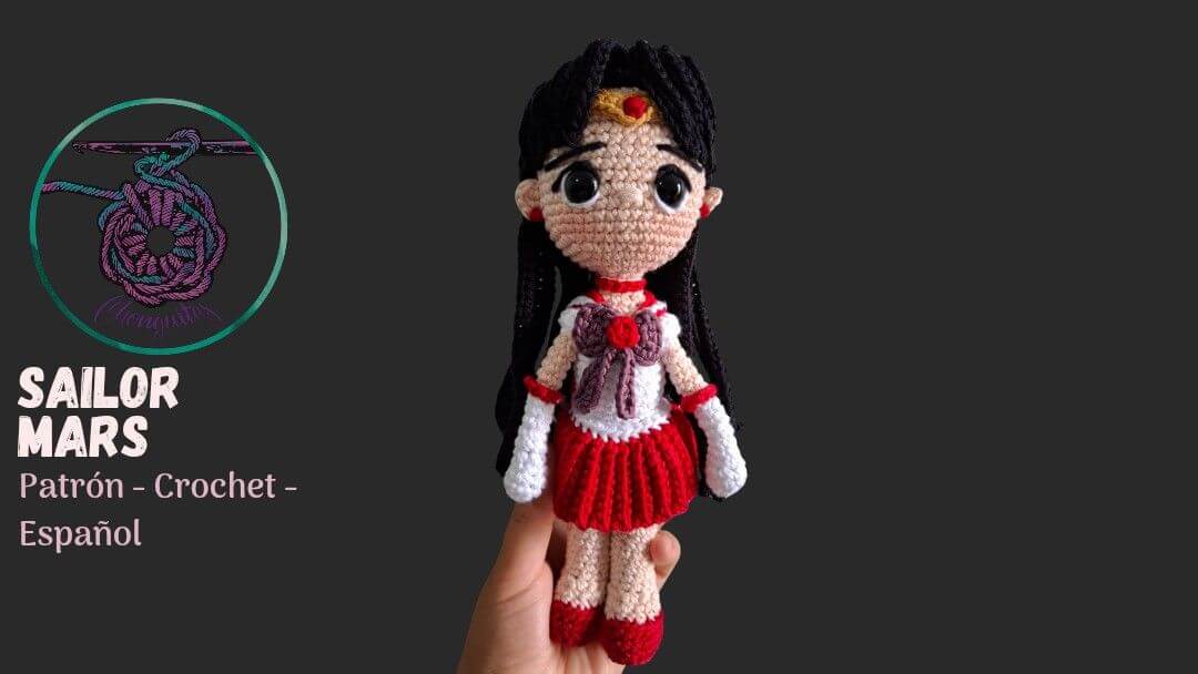 Sailor Mars crochet