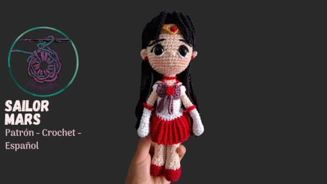 Sailor Mars crochet 
