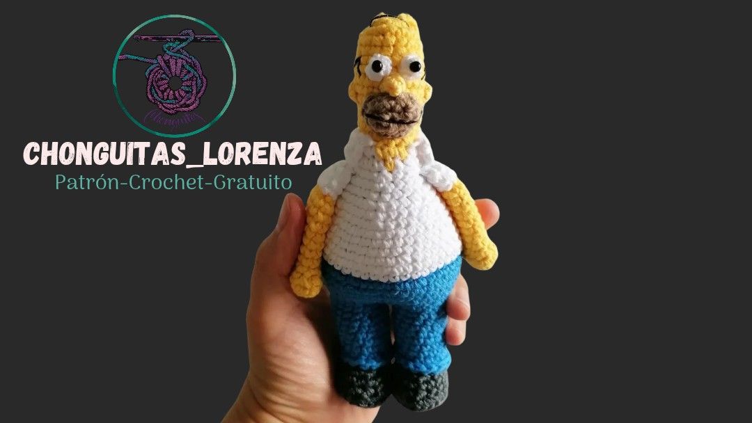 Homero Simpson crochet 