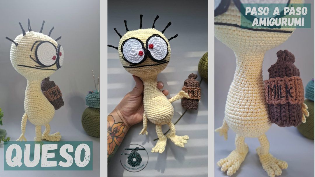 Queso amigurumi Mansión Foster