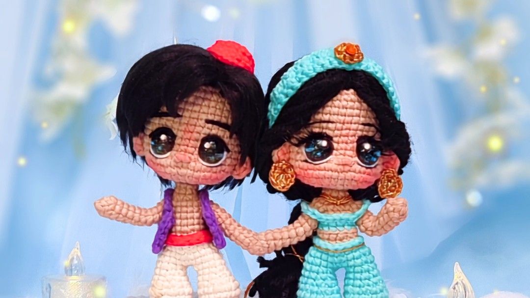 Aladdín y Jazmín 1ra parte