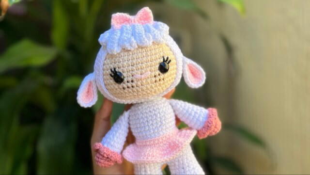 Ovejita Lambie Amigurumi