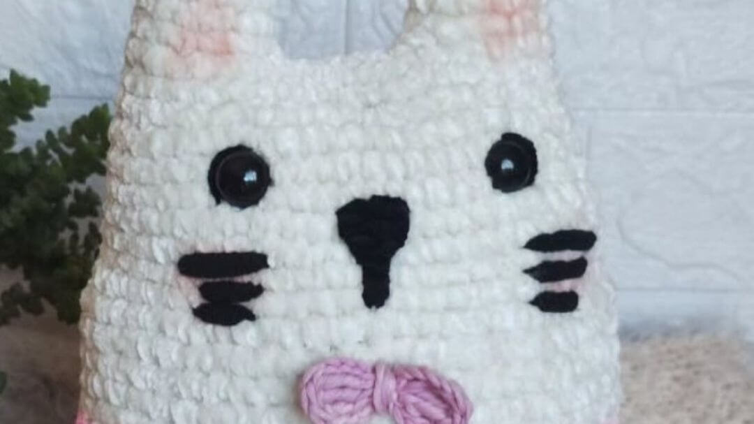 Cojín gatito