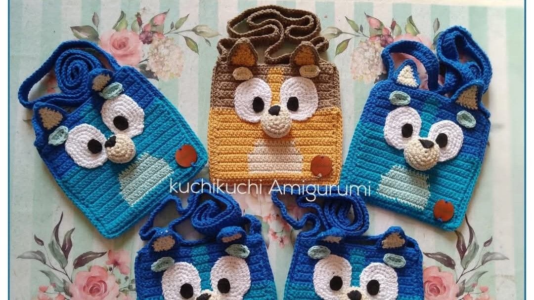 Bolsitos Bluey y Bingo