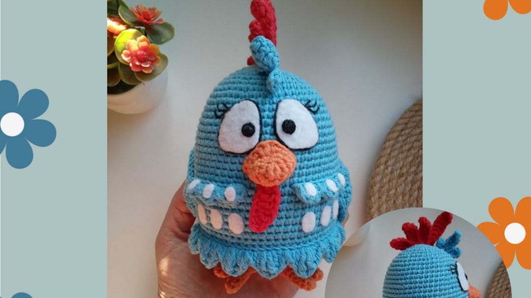 Patrón Gallina Pintadita