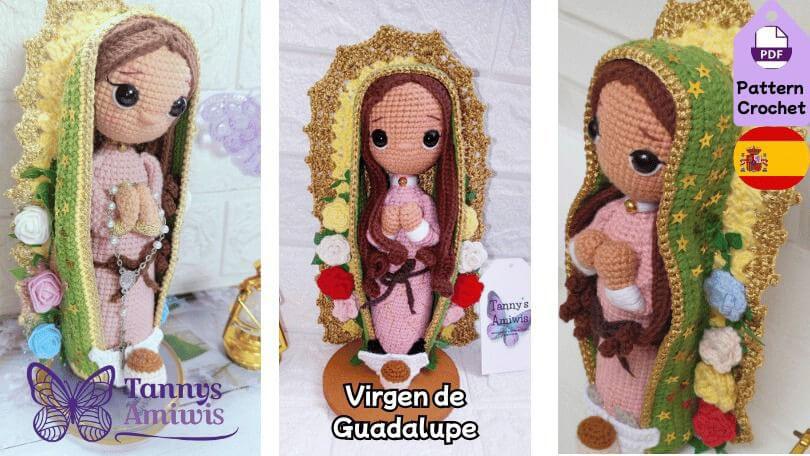 Virgen de Guadalupe Amigurumi